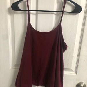 Maroon Tank Top